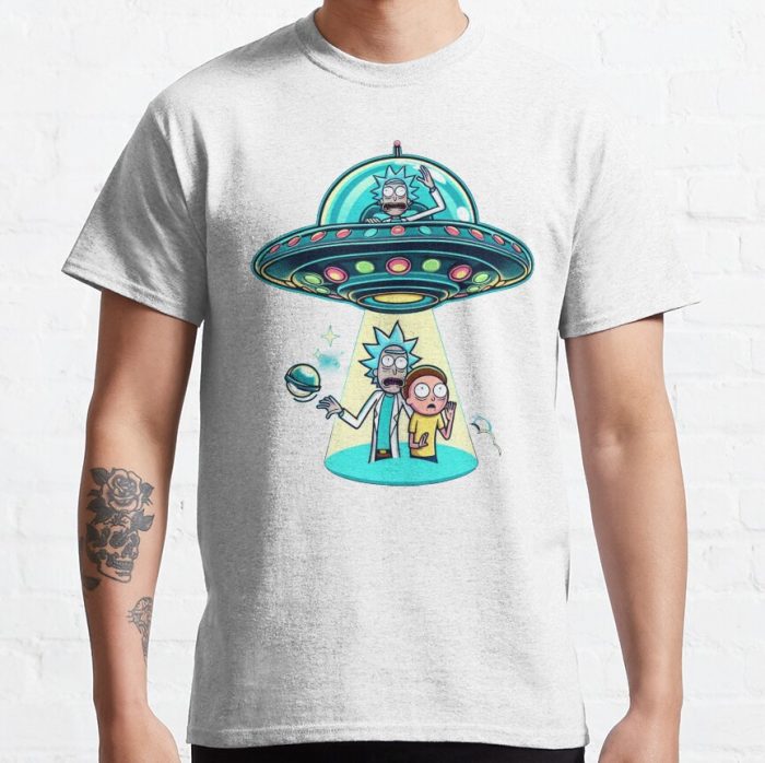 ssrcoclassic teemensfafafaca443f4786front altsquare product1000x1000.u1 5 - Rick And Morty Shop