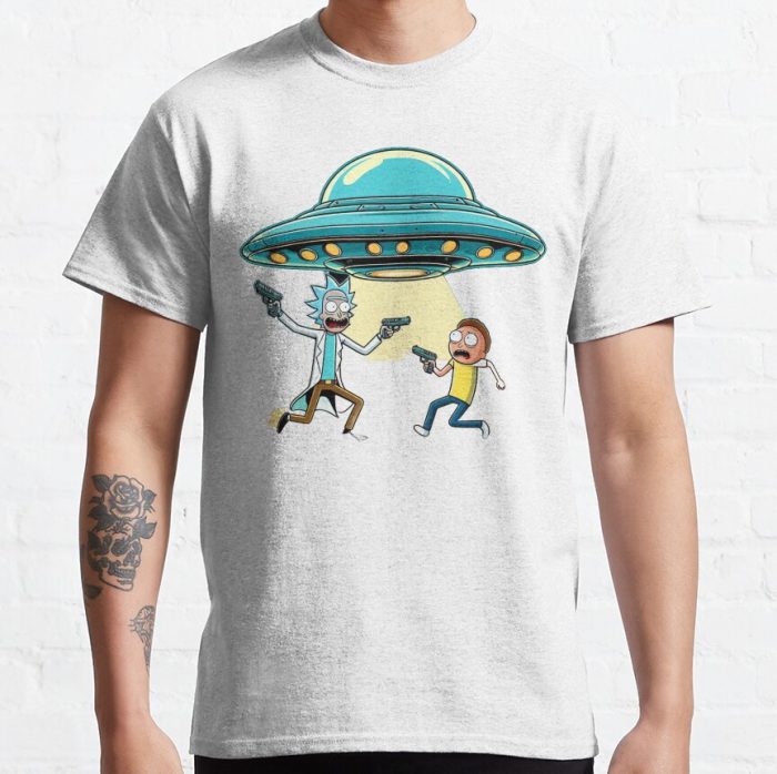 ssrcoclassic teemensfafafaca443f4786front altsquare product1000x1000.u1 6 - Rick And Morty Shop
