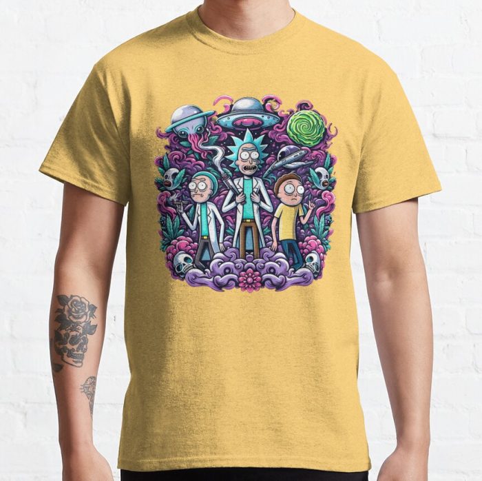 ssrcoclassic teemensffcf6eda6eb664a1front altsquare product1000x1000.u1 9 - Rick And Morty Shop