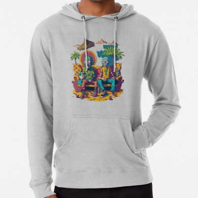ssrcolightweight hoodiemensheather greyfrontsquare productx1000 bgf8f8f8 26 - Rick And Morty Shop