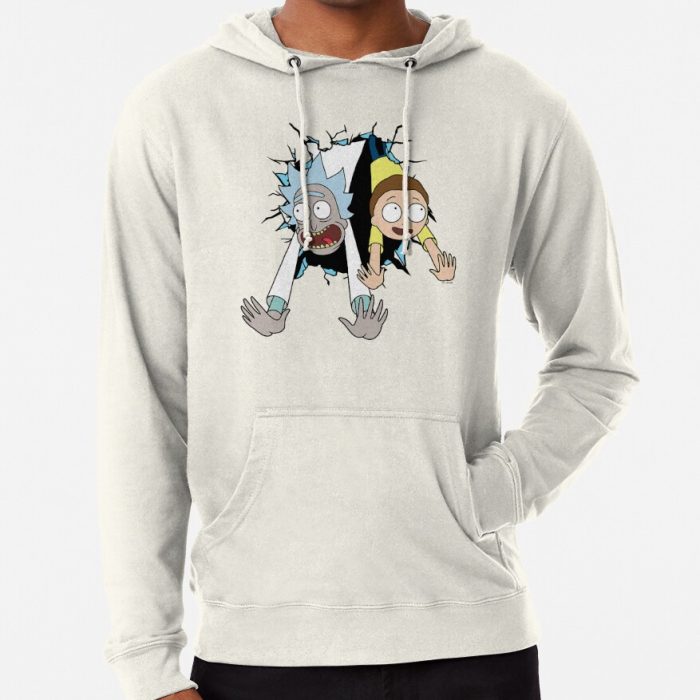 ssrcolightweight hoodiemensoatmeal heatherfrontsquare productx1000 bgf8f8f8 11 - Rick And Morty Shop