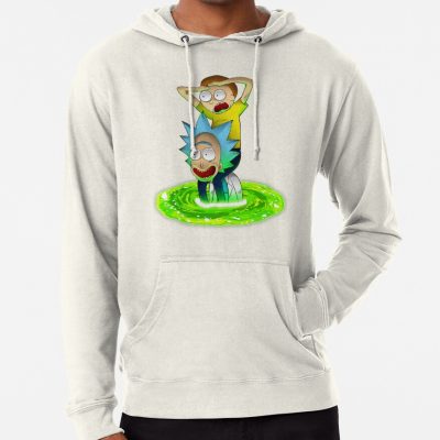 ssrcolightweight hoodiemensoatmeal heatherfrontsquare productx1000 bgf8f8f8 14 - Rick And Morty Shop