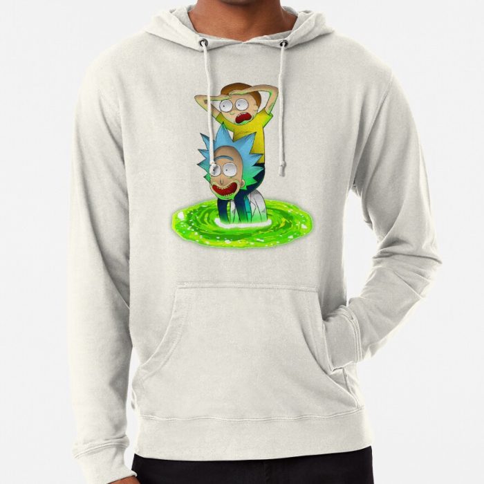 ssrcolightweight hoodiemensoatmeal heatherfrontsquare productx1000 bgf8f8f8 14 - Rick And Morty Shop