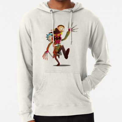 ssrcolightweight hoodiemensoatmeal heatherfrontsquare productx1000 bgf8f8f8 15 - Rick And Morty Shop