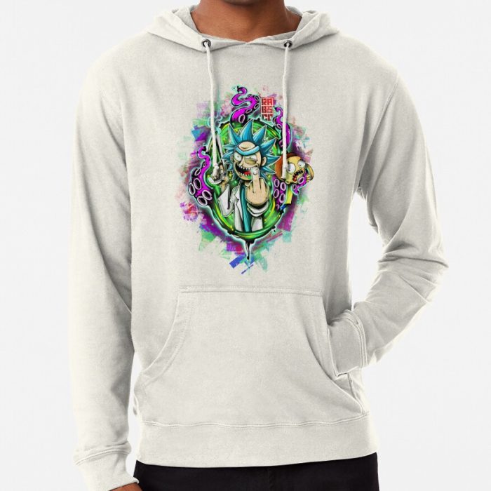 ssrcolightweight hoodiemensoatmeal heatherfrontsquare productx1000 bgf8f8f8 16 - Rick And Morty Shop