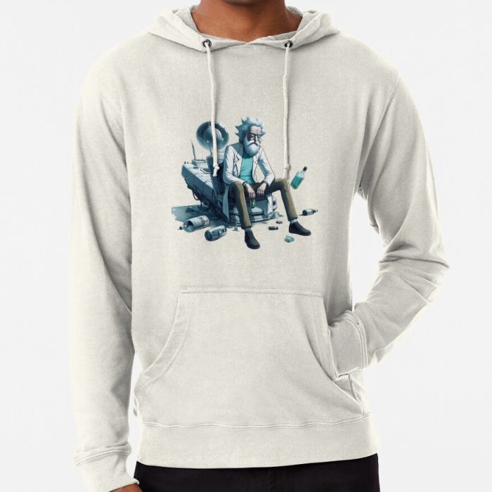 ssrcolightweight hoodiemensoatmeal heatherfrontsquare productx1000 bgf8f8f8 18 - Rick And Morty Shop