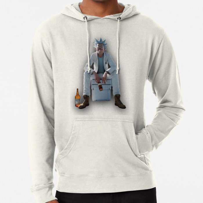 ssrcolightweight hoodiemensoatmeal heatherfrontsquare productx1000 bgf8f8f8 19 - Rick And Morty Shop