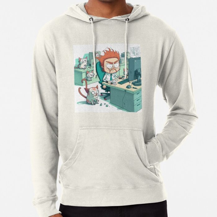 ssrcolightweight hoodiemensoatmeal heatherfrontsquare productx1000 bgf8f8f8 20 - Rick And Morty Shop
