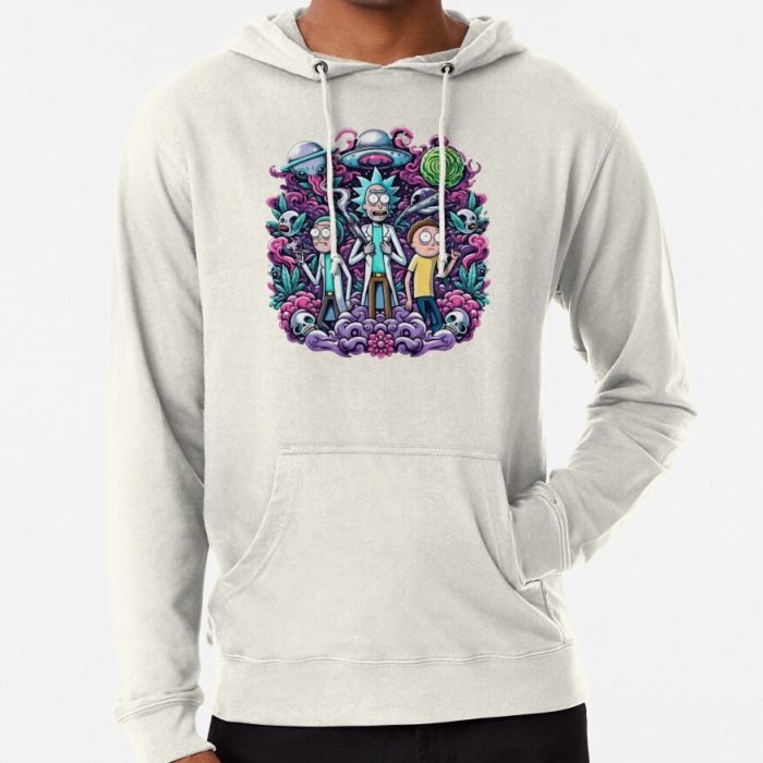 ssrcolightweight hoodiemensoatmeal heatherfrontsquare productx1000 bgf8f8f8 6 - Rick And Morty Shop