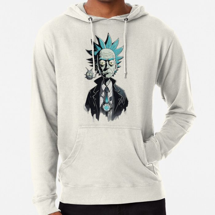 ssrcolightweight hoodiemensoatmeal heatherfrontsquare productx1000 bgf8f8f8 - Rick And Morty Shop