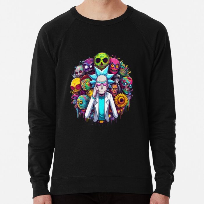 ssrcolightweight sweatshirtmens10101001c5ca27c6frontsquare productx1000 bgf8f8f8 30 - Rick And Morty Shop