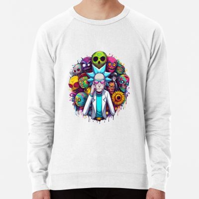 ssrcolightweight sweatshirtmensfafafaca443f4786frontsquare productx1000 bgf8f8f8 30 - Rick And Morty Shop