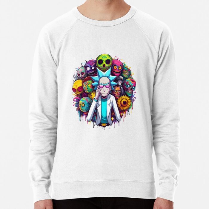 ssrcolightweight sweatshirtmensfafafaca443f4786frontsquare productx1000 bgf8f8f8 30 - Rick And Morty Shop
