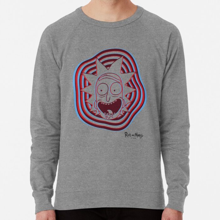 ssrcolightweight sweatshirtmensheather grey lightweight raglan sweatshirtfrontsquare productx1000 bgf8f8f8 3 - Rick And Morty Shop