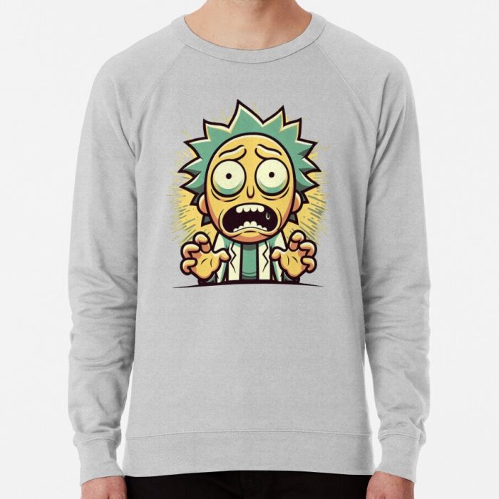 ssrcolightweight sweatshirtmensheather greyfrontsquare productx1000 bgf8f8f8 1 - Rick And Morty Shop