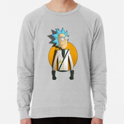 ssrcolightweight sweatshirtmensheather greyfrontsquare productx1000 bgf8f8f8 10 - Rick And Morty Shop