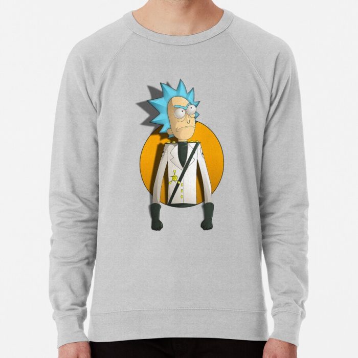 ssrcolightweight sweatshirtmensheather greyfrontsquare productx1000 bgf8f8f8 10 - Rick And Morty Shop