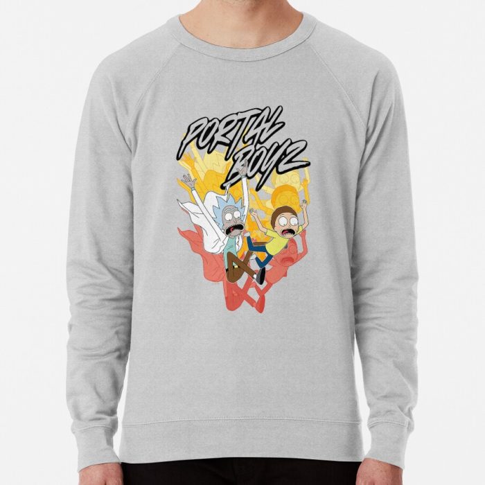 ssrcolightweight sweatshirtmensheather greyfrontsquare productx1000 bgf8f8f8 11 - Rick And Morty Shop