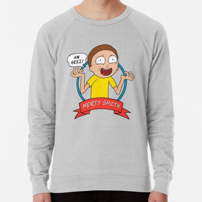 ssrcolightweight sweatshirtmensheather greyfrontsquare productx1000 bgf8f8f8 12 - Rick And Morty Shop