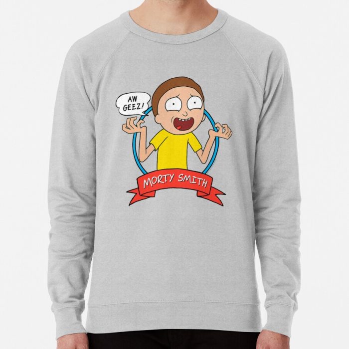 ssrcolightweight sweatshirtmensheather greyfrontsquare productx1000 bgf8f8f8 12 - Rick And Morty Shop