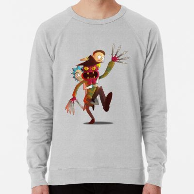 ssrcolightweight sweatshirtmensheather greyfrontsquare productx1000 bgf8f8f8 15 - Rick And Morty Shop