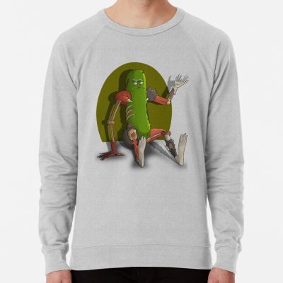 ssrcolightweight sweatshirtmensheather greyfrontsquare productx1000 bgf8f8f8 16 - Rick And Morty Shop