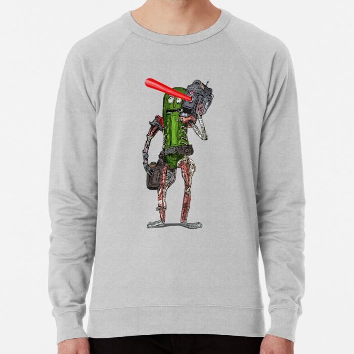 ssrcolightweight sweatshirtmensheather greyfrontsquare productx1000 bgf8f8f8 18 - Rick And Morty Shop