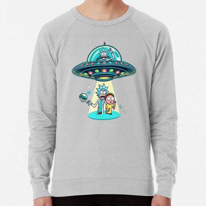 ssrcolightweight sweatshirtmensheather greyfrontsquare productx1000 bgf8f8f8 2 - Rick And Morty Shop