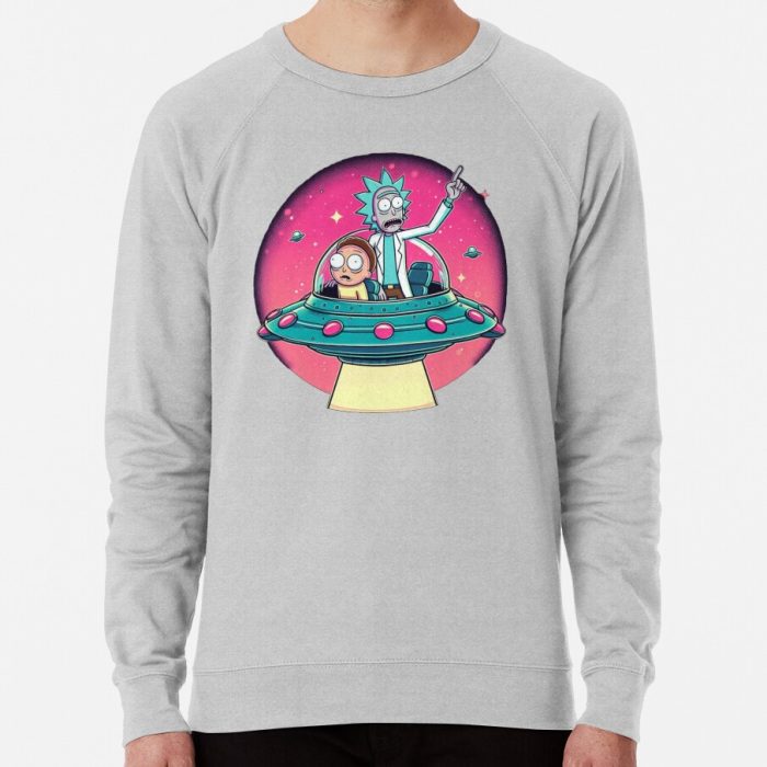 ssrcolightweight sweatshirtmensheather greyfrontsquare productx1000 bgf8f8f8 3 - Rick And Morty Shop