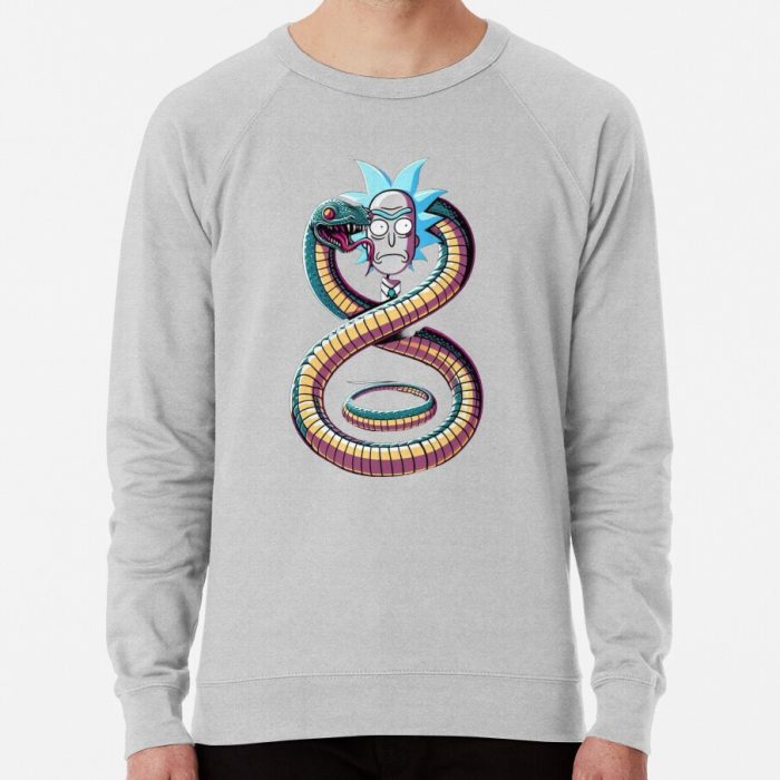 ssrcolightweight sweatshirtmensheather greyfrontsquare productx1000 bgf8f8f8 4 - Rick And Morty Shop