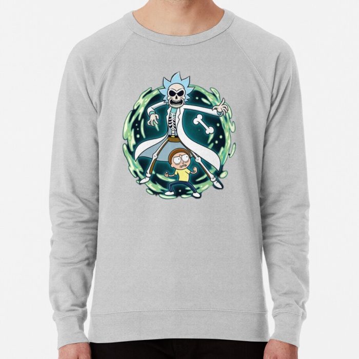 ssrcolightweight sweatshirtmensheather greyfrontsquare productx1000 bgf8f8f8 5 - Rick And Morty Shop