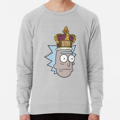ssrcolightweight sweatshirtmensheather greyfrontsquare productx1000 bgf8f8f8 9 - Rick And Morty Shop