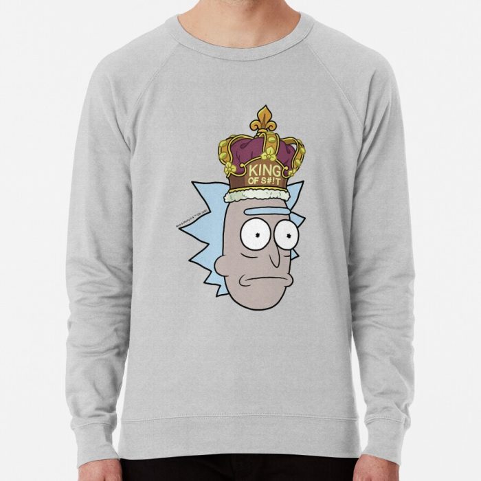 ssrcolightweight sweatshirtmensheather greyfrontsquare productx1000 bgf8f8f8 9 - Rick And Morty Shop