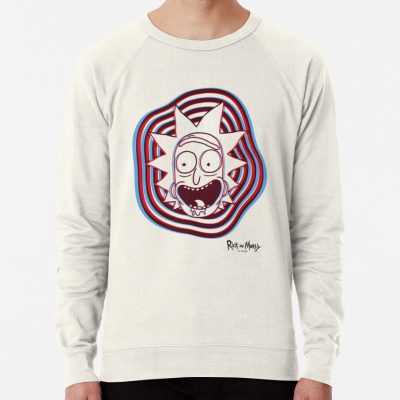 ssrcolightweight sweatshirtmensoatmeal heatherfrontsquare productx1000 bgf8f8f8 13 - Rick And Morty Shop