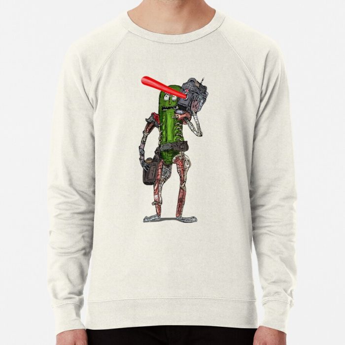 ssrcolightweight sweatshirtmensoatmeal heatherfrontsquare productx1000 bgf8f8f8 18 - Rick And Morty Shop