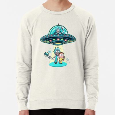 ssrcolightweight sweatshirtmensoatmeal heatherfrontsquare productx1000 bgf8f8f8 2 - Rick And Morty Shop