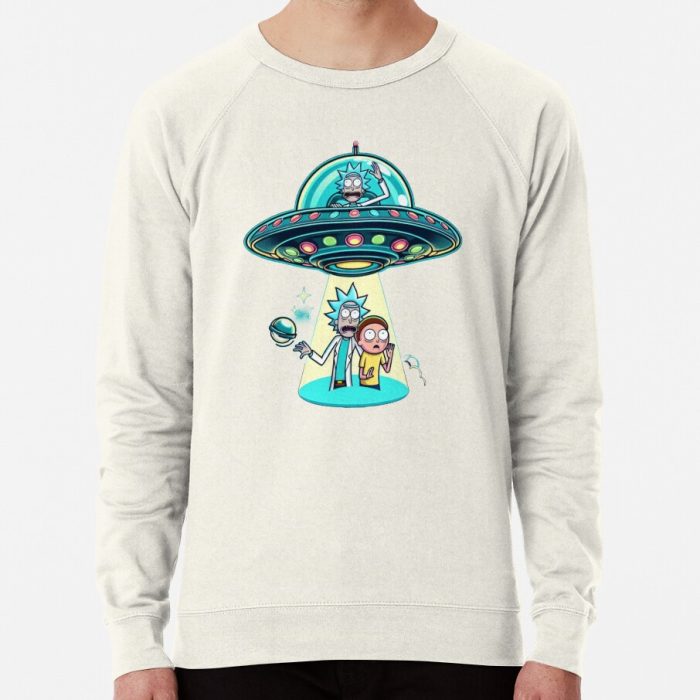 ssrcolightweight sweatshirtmensoatmeal heatherfrontsquare productx1000 bgf8f8f8 2 - Rick And Morty Shop