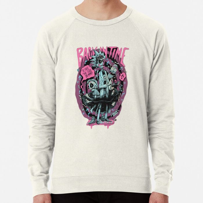 ssrcolightweight sweatshirtmensoatmeal heatherfrontsquare productx1000 bgf8f8f8 28 - Rick And Morty Shop
