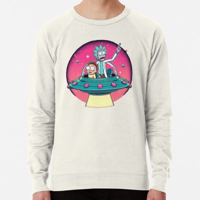 ssrcolightweight sweatshirtmensoatmeal heatherfrontsquare productx1000 bgf8f8f8 3 - Rick And Morty Shop