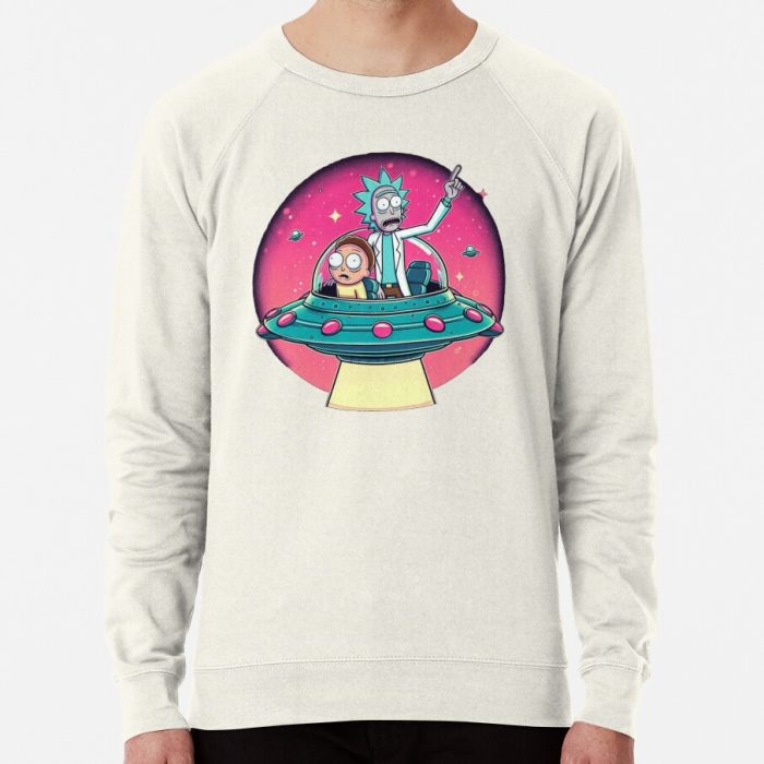 ssrcolightweight sweatshirtmensoatmeal heatherfrontsquare productx1000 bgf8f8f8 3 - Rick And Morty Shop