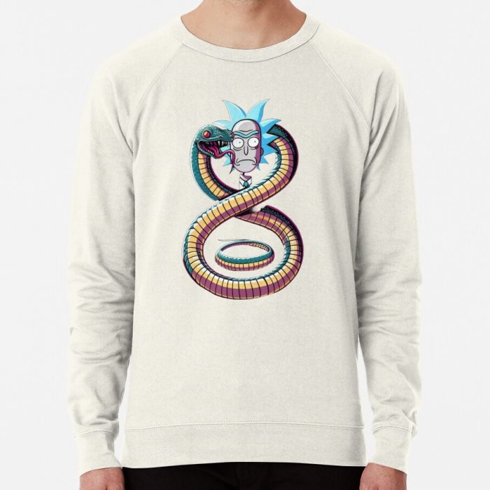 ssrcolightweight sweatshirtmensoatmeal heatherfrontsquare productx1000 bgf8f8f8 4 - Rick And Morty Shop