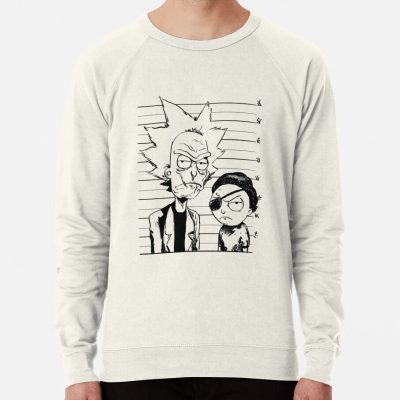ssrcolightweight sweatshirtmensoatmeal heatherfrontsquare productx1000 bgf8f8f8 6 - Rick And Morty Shop