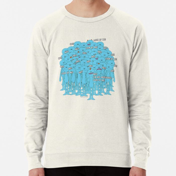 ssrcolightweight sweatshirtmensoatmeal heatherfrontsquare productx1000 bgf8f8f8 8 - Rick And Morty Shop