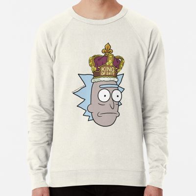 ssrcolightweight sweatshirtmensoatmeal heatherfrontsquare productx1000 bgf8f8f8 9 - Rick And Morty Shop