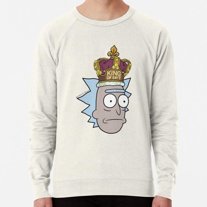 ssrcolightweight sweatshirtmensoatmeal heatherfrontsquare productx1000 bgf8f8f8 9 - Rick And Morty Shop