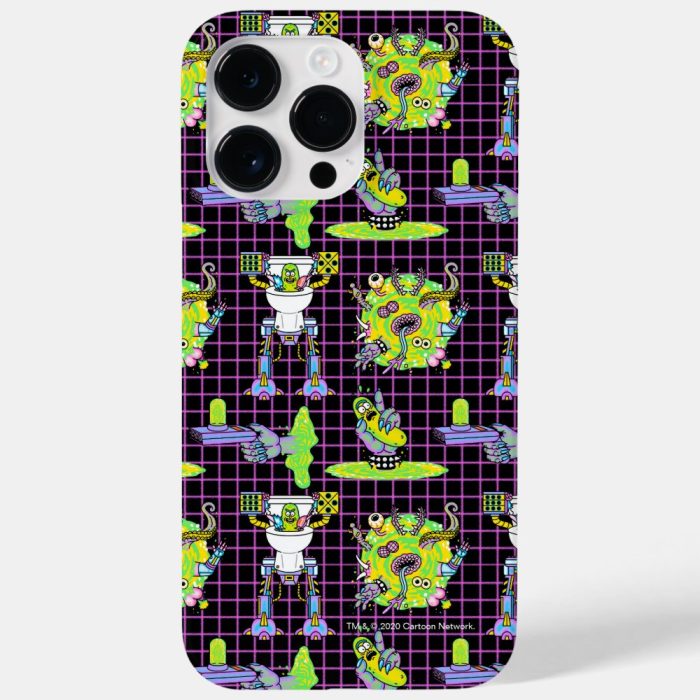 Rick And Morty Pickle Rick Portal Pattern Phone Case