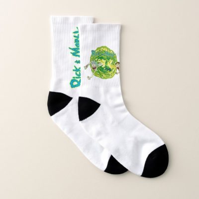Rick and Morty Cartoon Socks