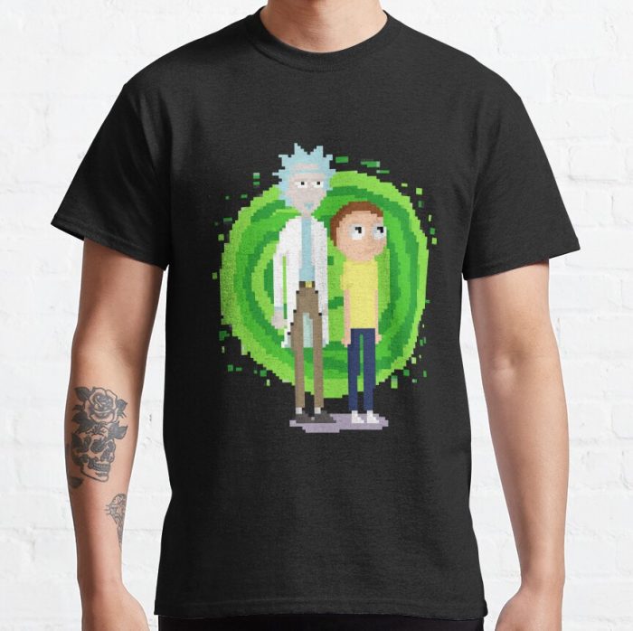 ssrcoclassic teemens10101001c5ca27c6front altsquare product1000x1000.u1 9 - Rick And Morty Shop