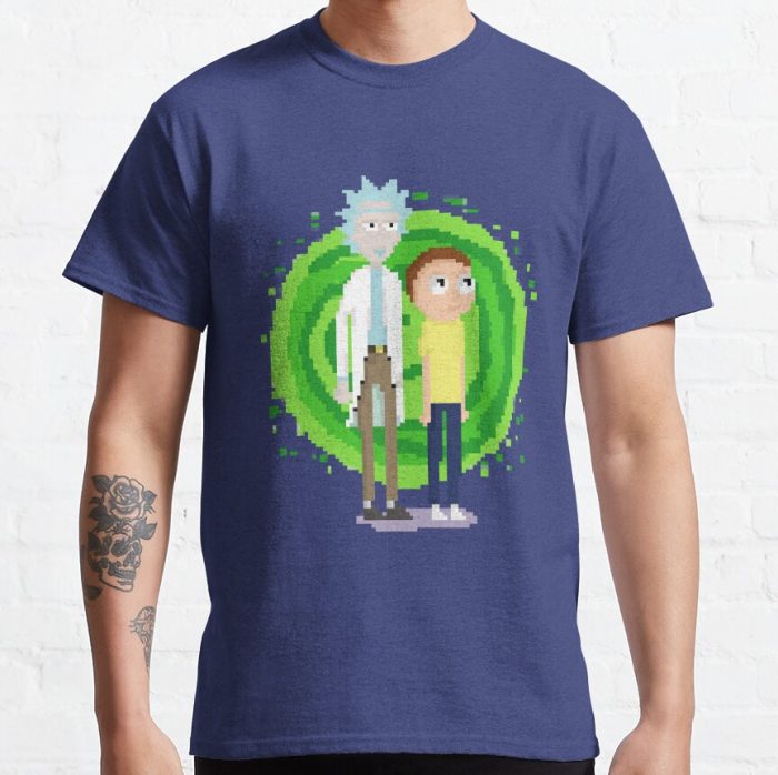 ssrcoclassic teemens353d774d8b4ffd91front altsquare product1000x1000.u1 9 - Rick And Morty Shop