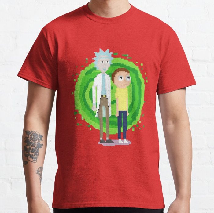 ssrcoclassic teemensdd21218219e99865front altsquare product1000x1000.u1 9 - Rick And Morty Shop